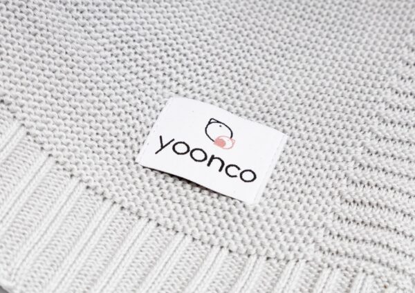 Kocyk bambusowy YOONCO szary - Image 4